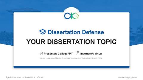 Kerala University of Digital Sciences Innovation and Technology Graduation Thesis Defense PPT Template