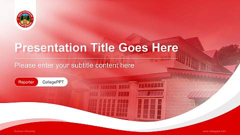 Kumaun University Lecture Sharing and Networking Event PPT Template