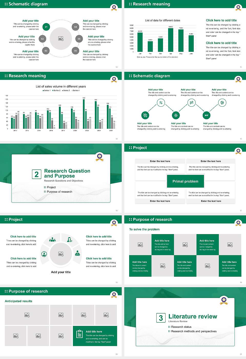 Karnataka Veterinary, Animal & Fisheries Science University Graduation Thesis Defense PPT Template16:9 ratio PPT effect preview image3
