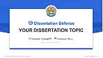 Krishna University Graduation Thesis Defense PPT Template