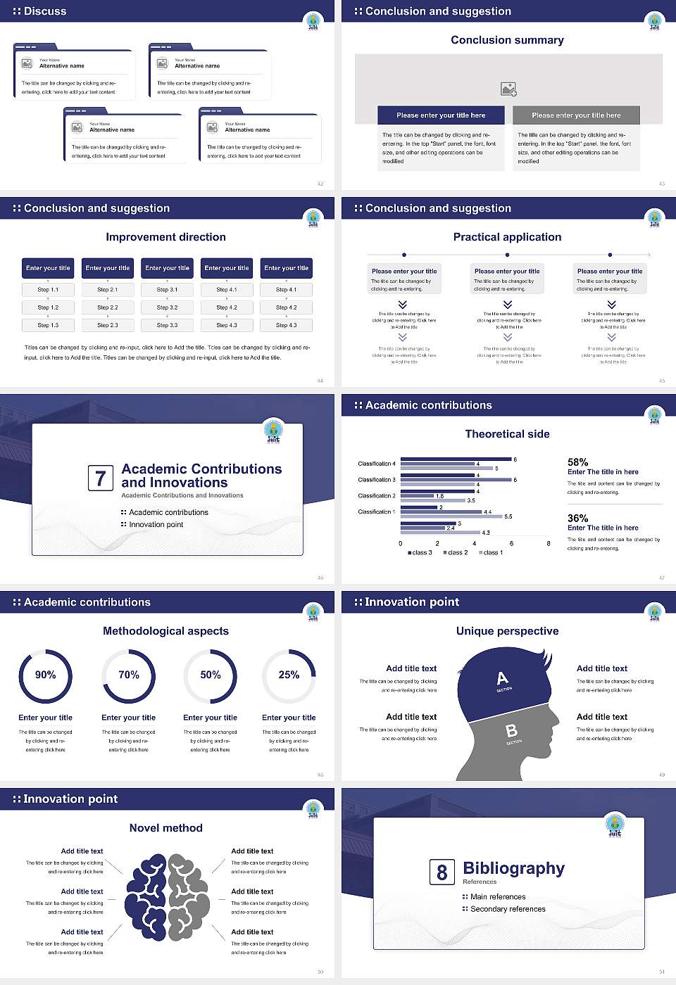 Jaypee University of Information Technology Graduation Thesis Defense PPT Template16:9 ratio PPT effect preview image6
