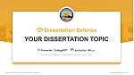 Krantiguru Shyamji Krishna Verma Kachchh University Graduation Thesis Defense PPT Template