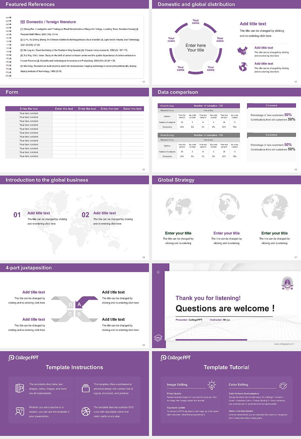 Karnataka State Women’s University Thesis Proposal/Graduation Defense PPT Template16:9 ratio PPT effect preview image4