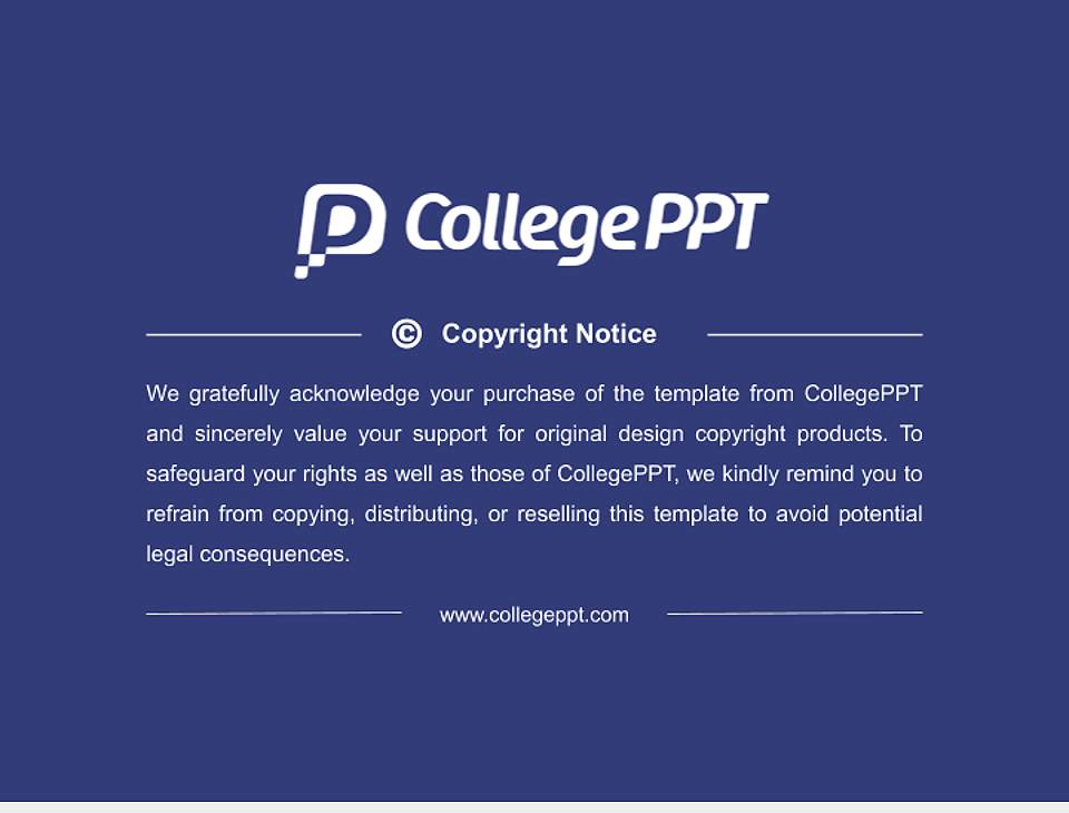 JIS University General PPT Template4:3 ratio PPT effect preview image6