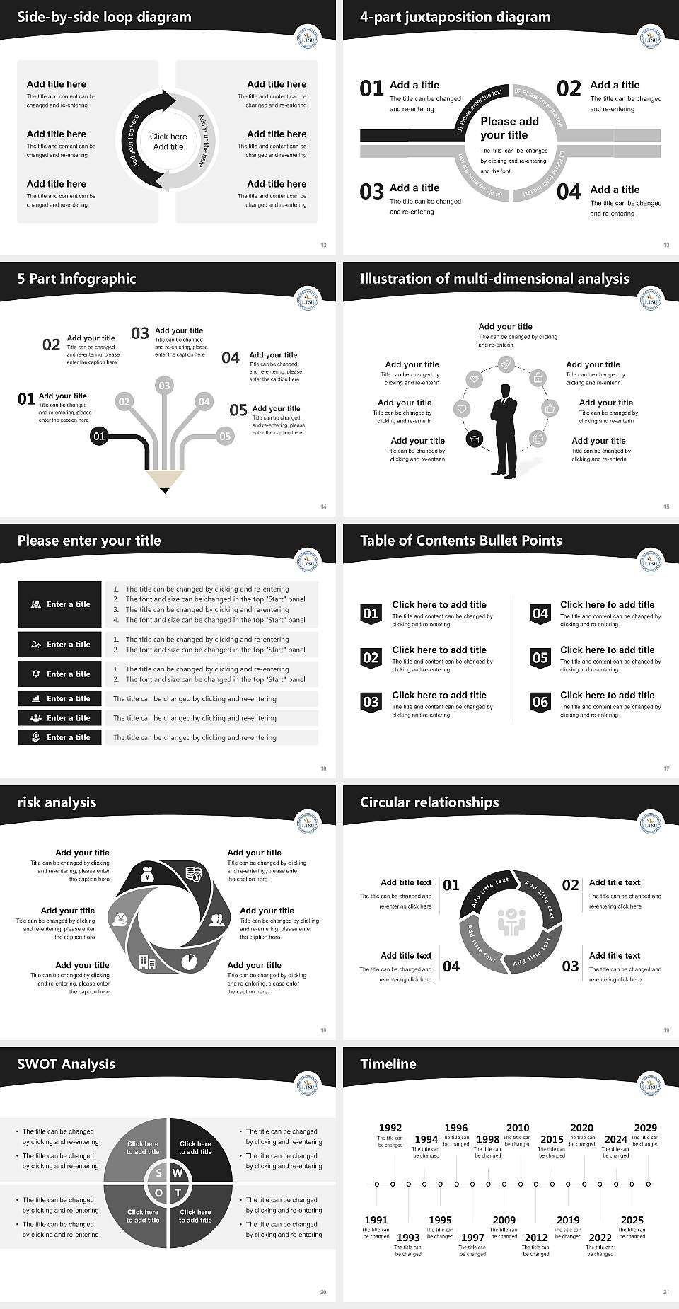 Lamrin Tech Skills University Punjab Academic Presentation/Research Findings Report PPT Template4:3 ratio PPT effect preview image3