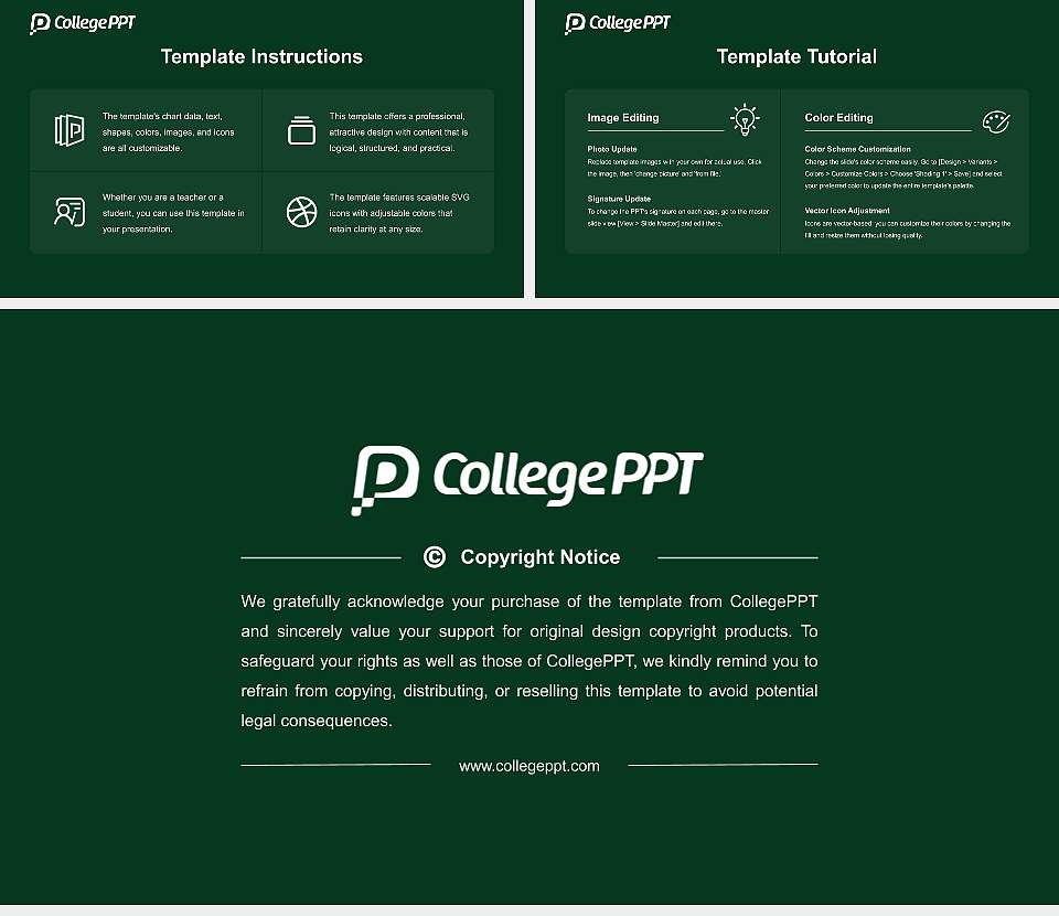 Kerala University of Health Sciences Course/Courseware Creation PPT Template16:9 ratio PPT effect preview image5