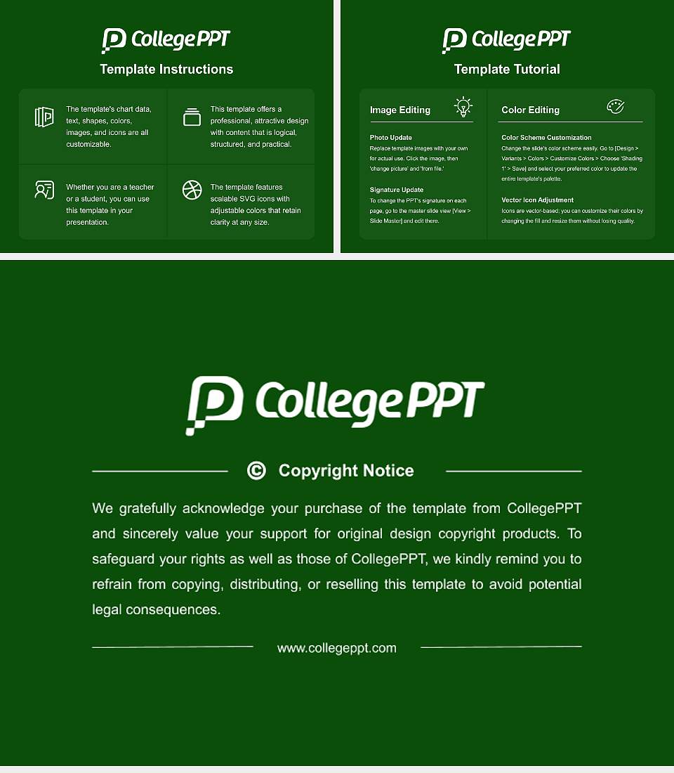 Kerala Agricultural University Course/Courseware Creation PPT Template4:3 ratio PPT effect preview image5