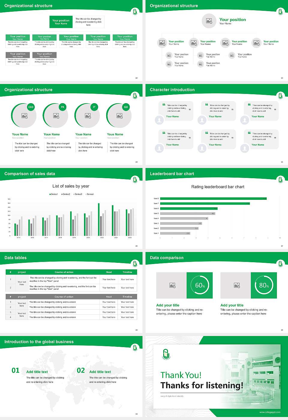 Junagadh Agricultural University Academic Presentation/Research Findings Report PPT Template16:9 ratio PPT effect preview image4