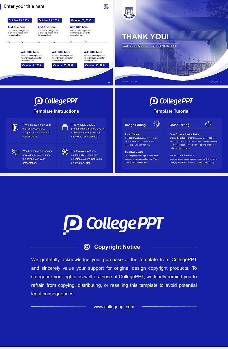Kanyashree University Lecture Sharing and Networking Event PPT Template4:3 ratio PPT effect preview image4