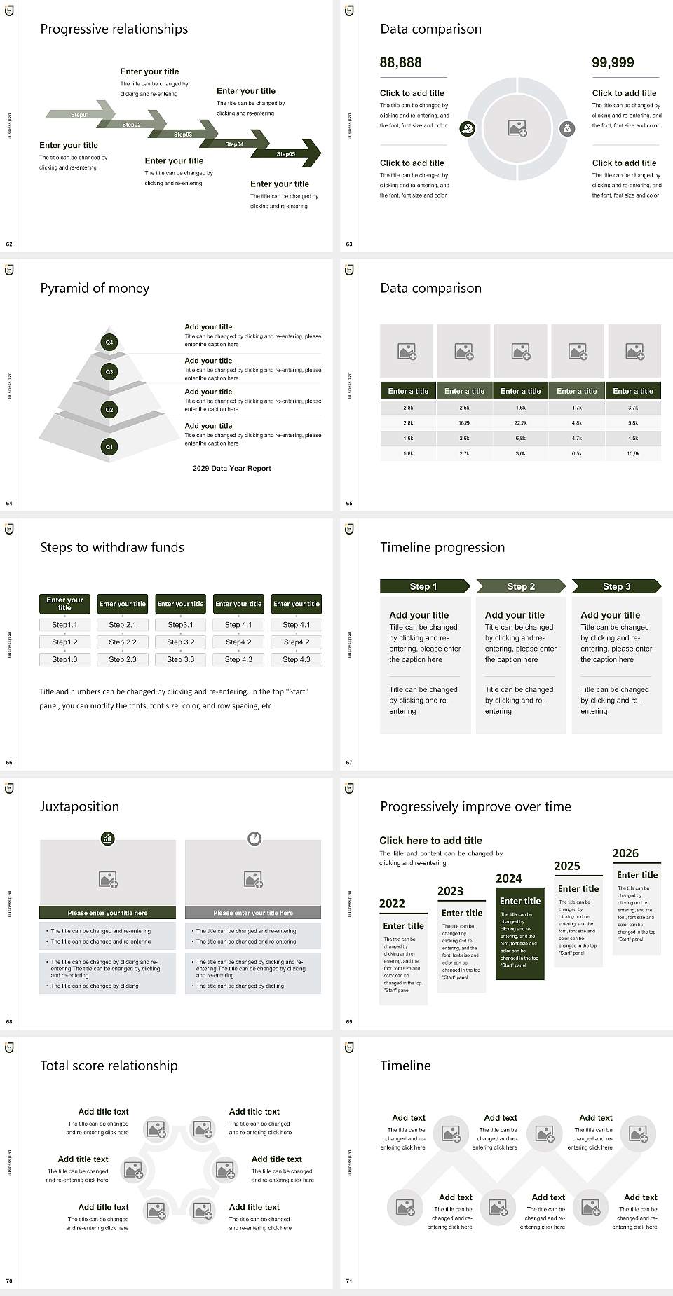 Jeppiaar University Competition/Entrepreneurship Contest PPT Template4:3 ratio PPT effect preview image8