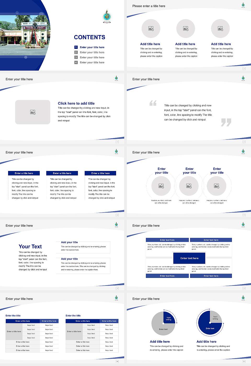 KSGH Music and Performing Arts University Course/Courseware Creation PPT Template16:9 ratio PPT effect preview image2