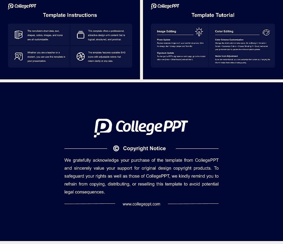 Kazi Nazrul University Course/Courseware Creation PPT Template16:9 ratio PPT effect preview image5