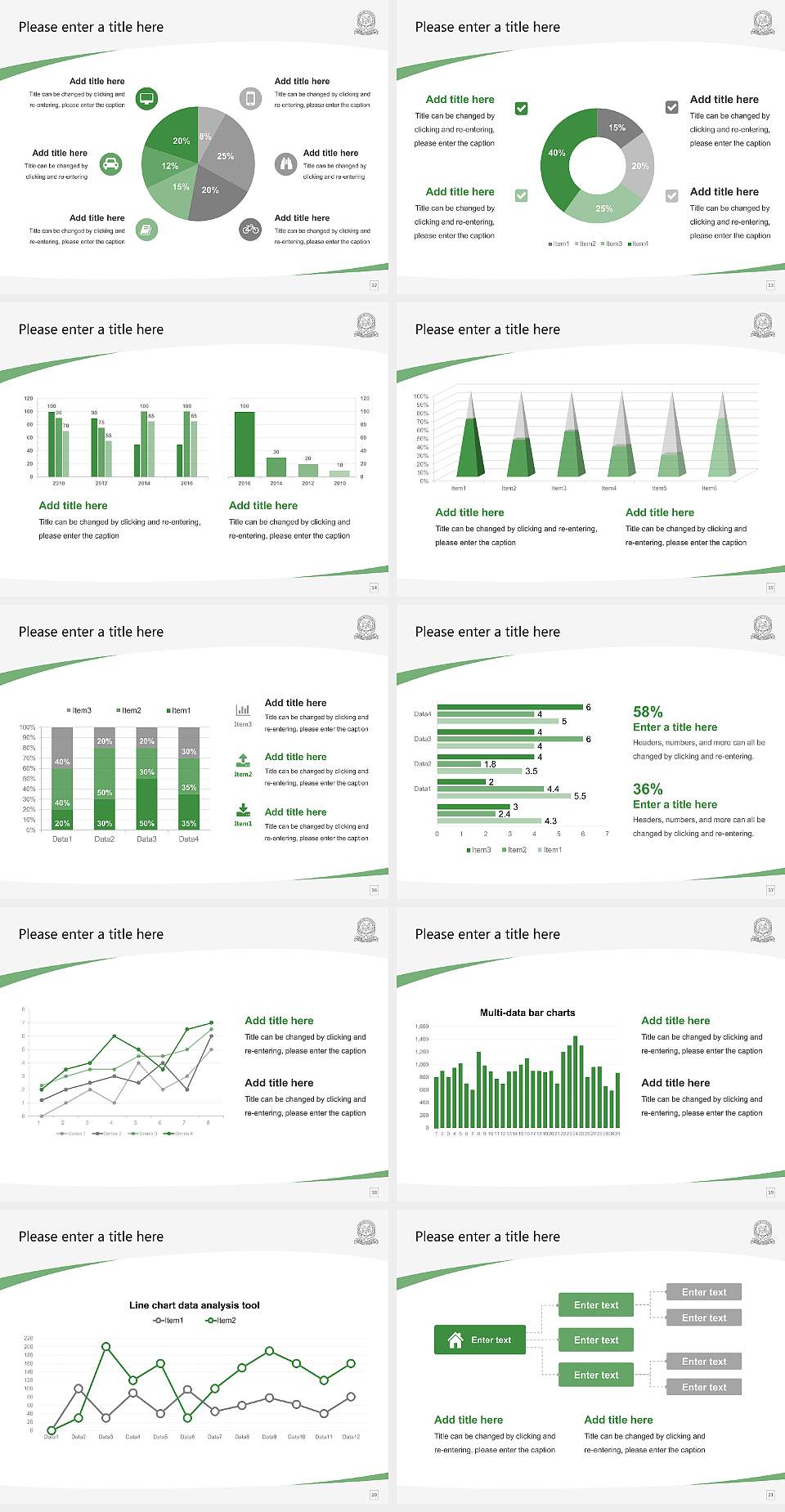 Kuvempu University Course/Courseware Creation PPT Template4:3 ratio PPT effect preview image3