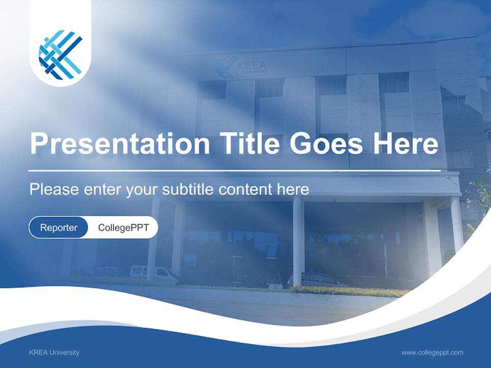 KREA University Lecture Sharing and Networking Event PPT Template4:3 ratio PPT effect preview image4