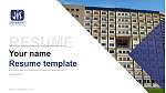 JIS University Resume PPT Template
