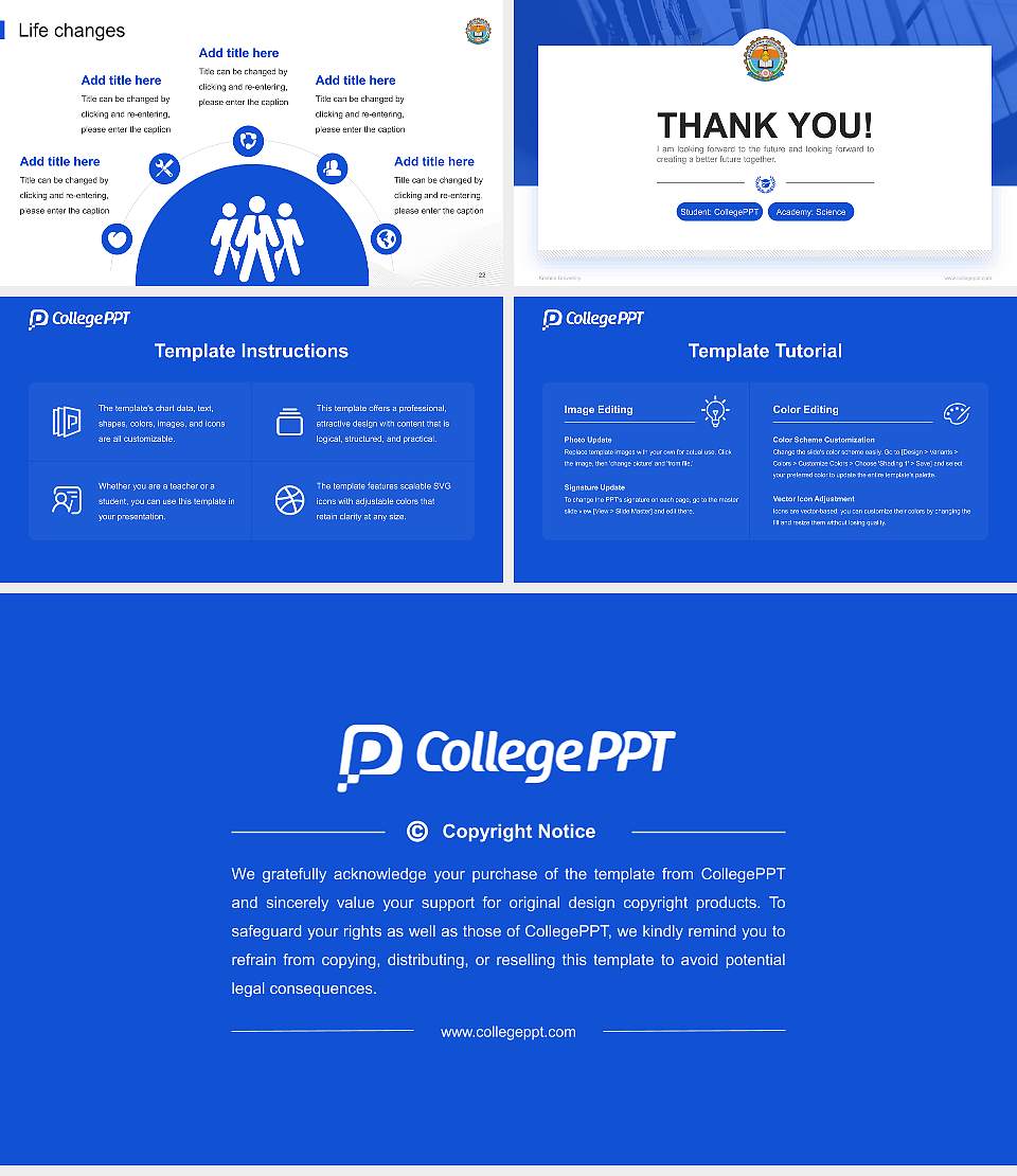 Krishna University National Scholarship Defense PPT Template16:9 ratio PPT effect preview image4