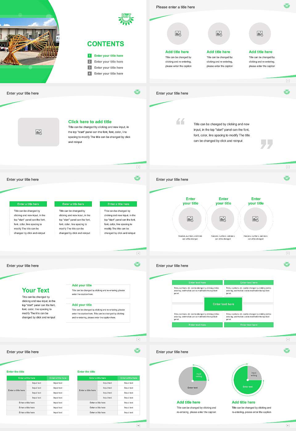 Kalinga Institute of Industrial Technology Course/Courseware Creation PPT Template16:9 ratio PPT effect preview image2