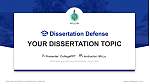 KSGH Music and Performing Arts University Graduation Thesis Defense PPT Template