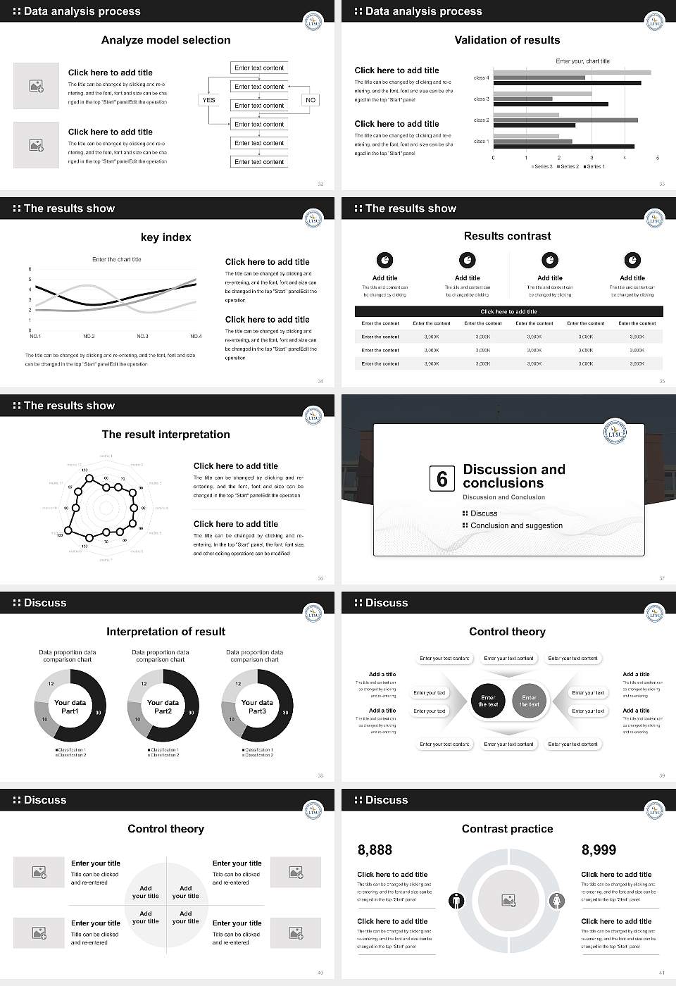 Lamrin Tech Skills University Punjab Graduation Thesis Defense PPT Template16:9 ratio PPT effect preview image5