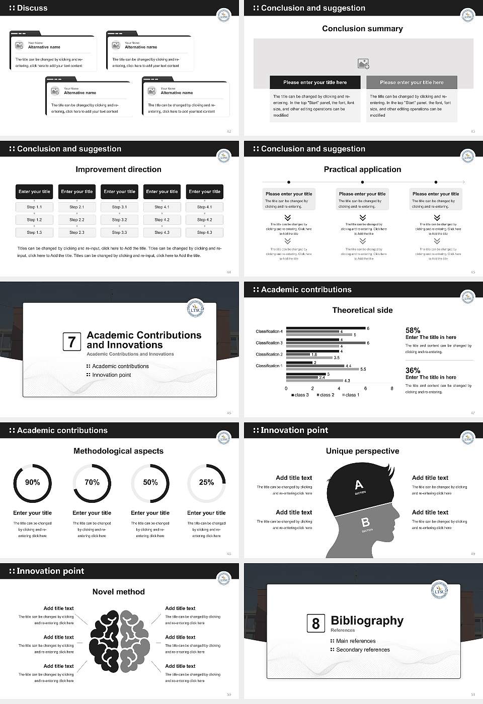 Lamrin Tech Skills University Punjab Graduation Thesis Defense PPT Template16:9 ratio PPT effect preview image6