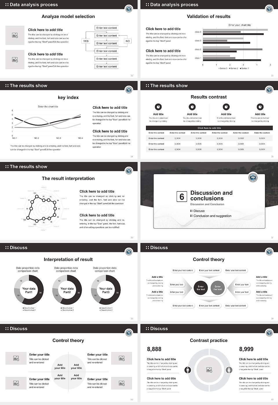 Khangchendzonga State University Graduation Thesis Defense PPT Template16:9 ratio PPT effect preview image5