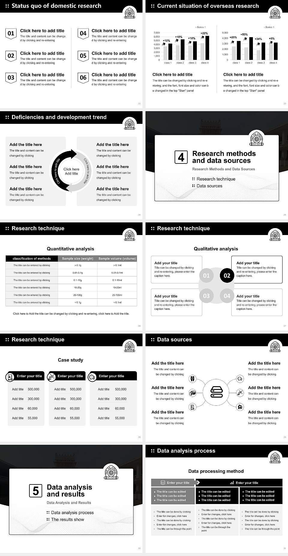 Kannada University Graduation Thesis Defense PPT Template4:3 ratio PPT effect preview image4