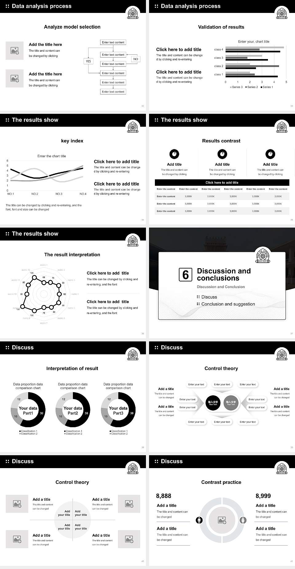 Kannada University Graduation Thesis Defense PPT Template4:3 ratio PPT effect preview image5