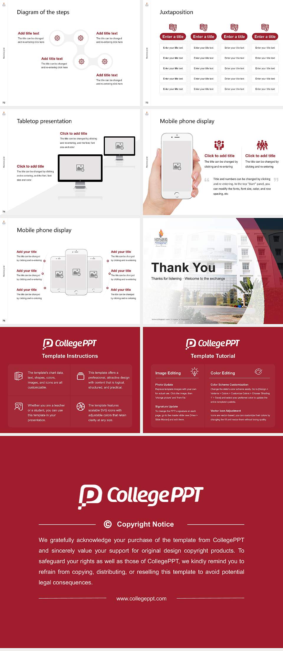 Lingaya ‘s Vidyapeeth Competition/Entrepreneurship Contest PPT Template4:3 ratio PPT effect preview image9
