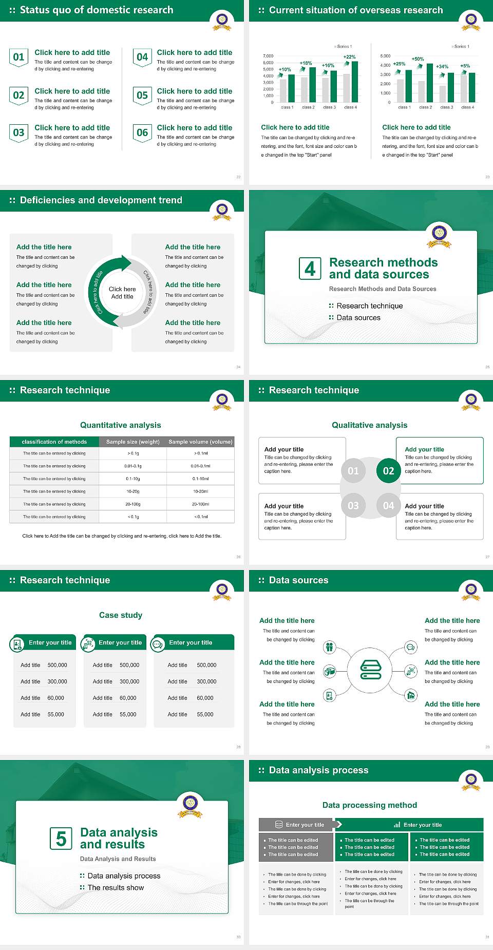 Karnataka Veterinary, Animal & Fisheries Science University Graduation Thesis Defense PPT Template4:3 ratio PPT effect preview image4