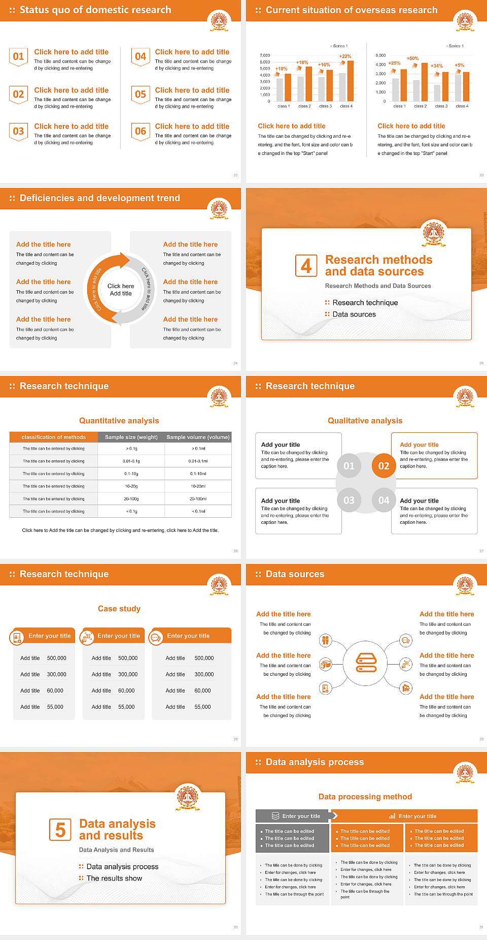 Lakulish Yoga University Graduation Thesis Defense PPT Template4:3 ratio PPT effect preview image4