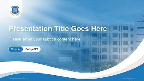 Lok Jagruti Kendra University Lecture Sharing and Networking Event PPT Template