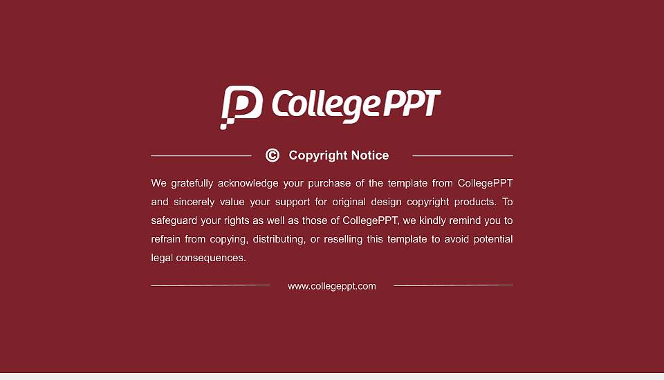 Lords University Thesis Proposal/Graduation Defense PPT Template16:9 ratio PPT effect preview image5