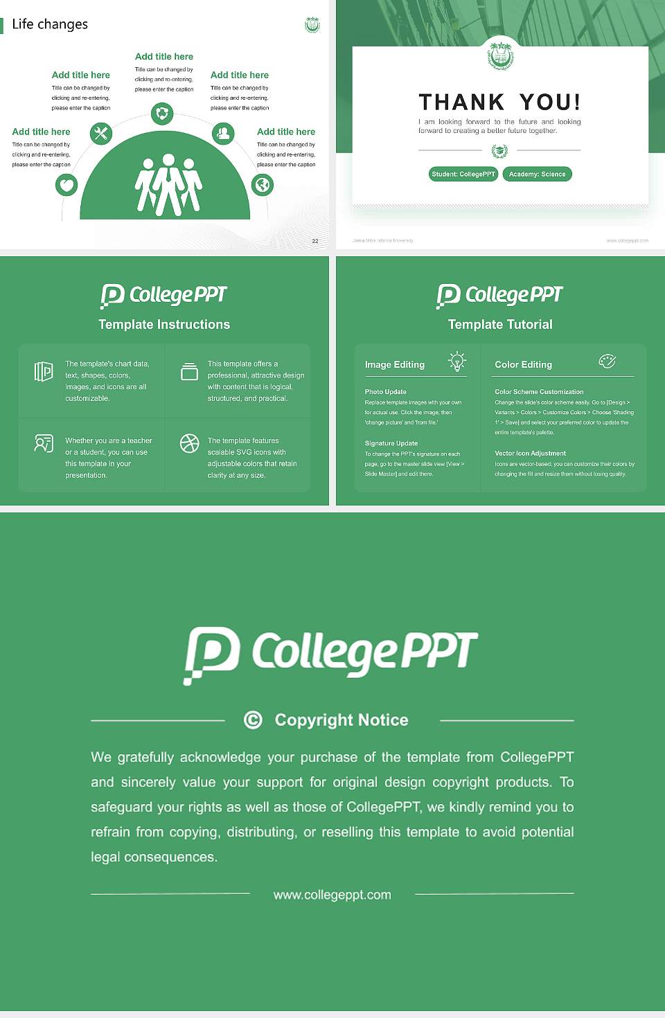 Jamia Millia Islamia University National Scholarship Defense PPT Template4:3 ratio PPT effect preview image4