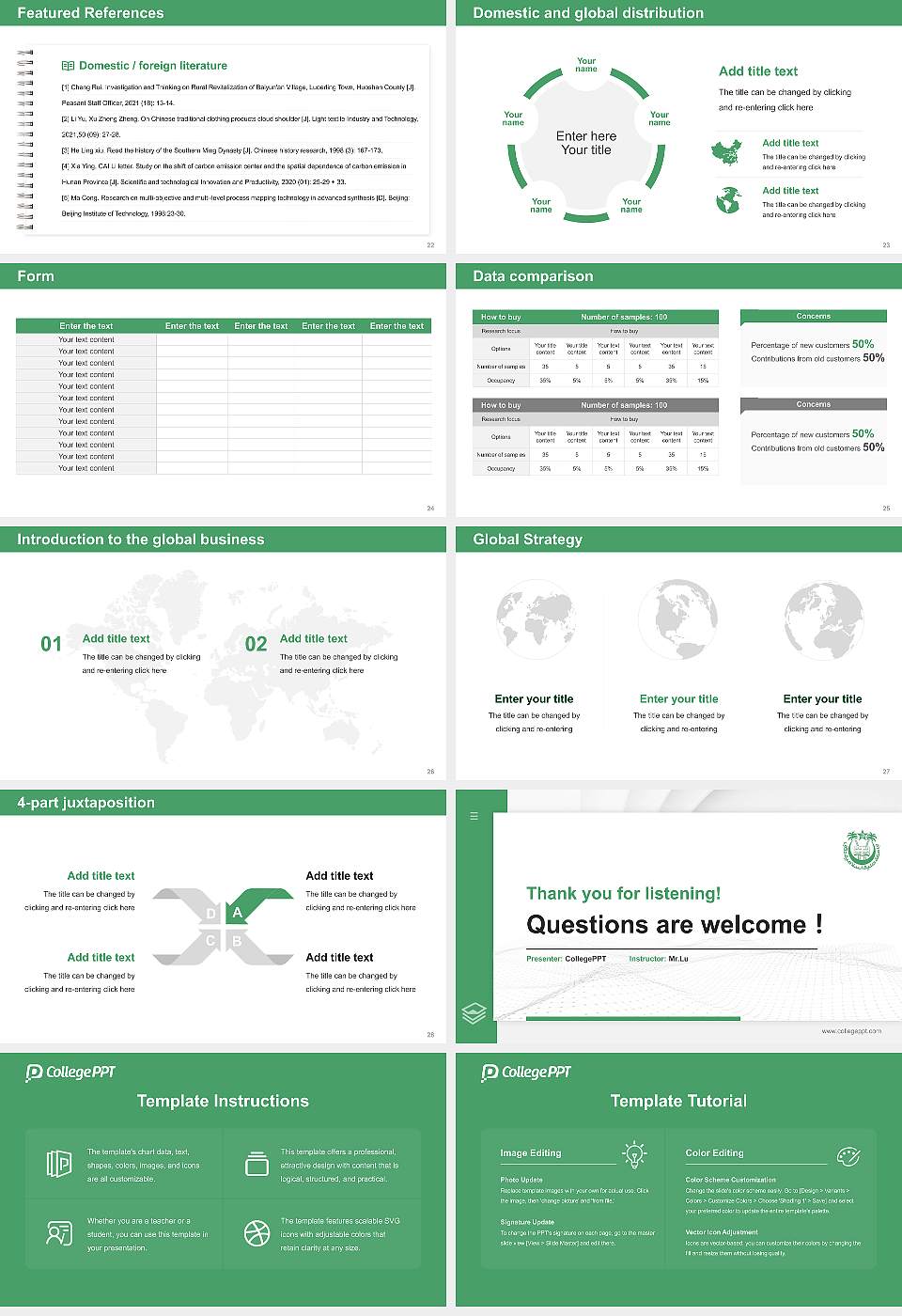 Jamia Millia Islamia University Thesis Proposal/Graduation Defense PPT Template16:9 ratio PPT effect preview image4
