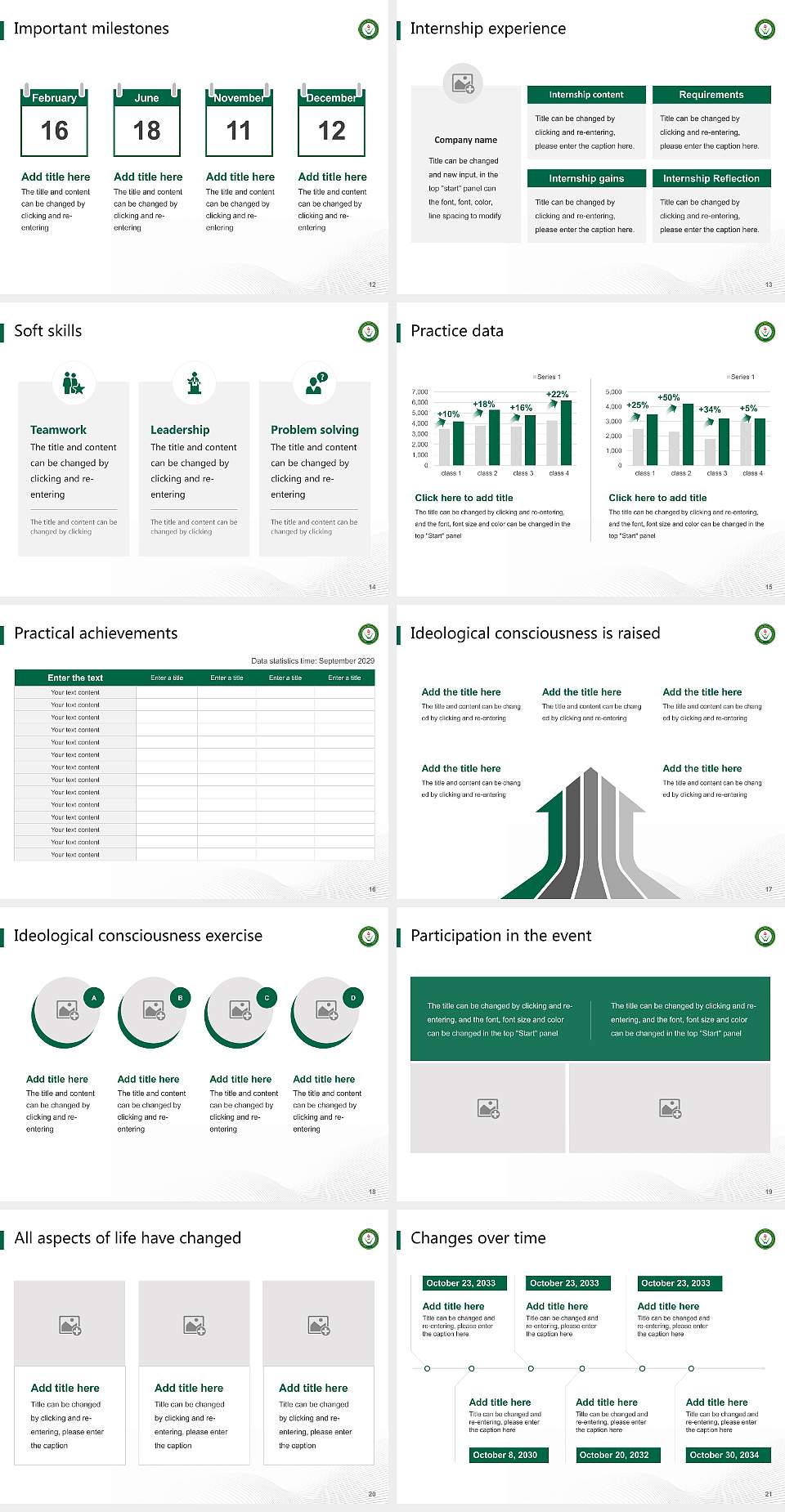 Jayoti Vidyapeeth Women ‘s University National Scholarship Defense PPT Template4:3 ratio PPT effect preview image3