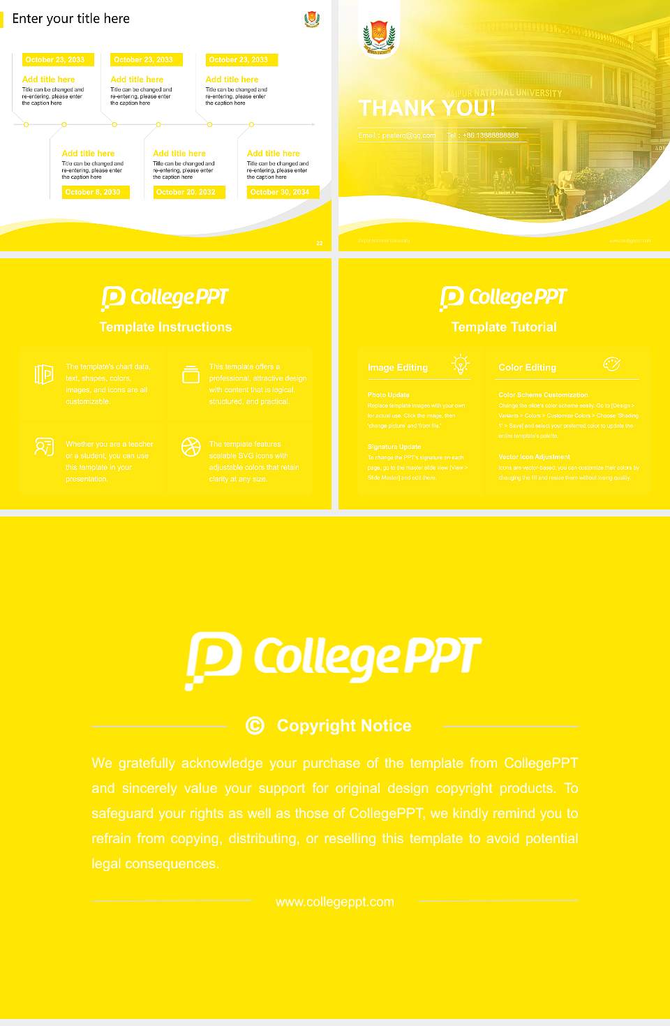 Jaipur National University Lecture Sharing and Networking Event PPT Template4:3 ratio PPT effect preview image4