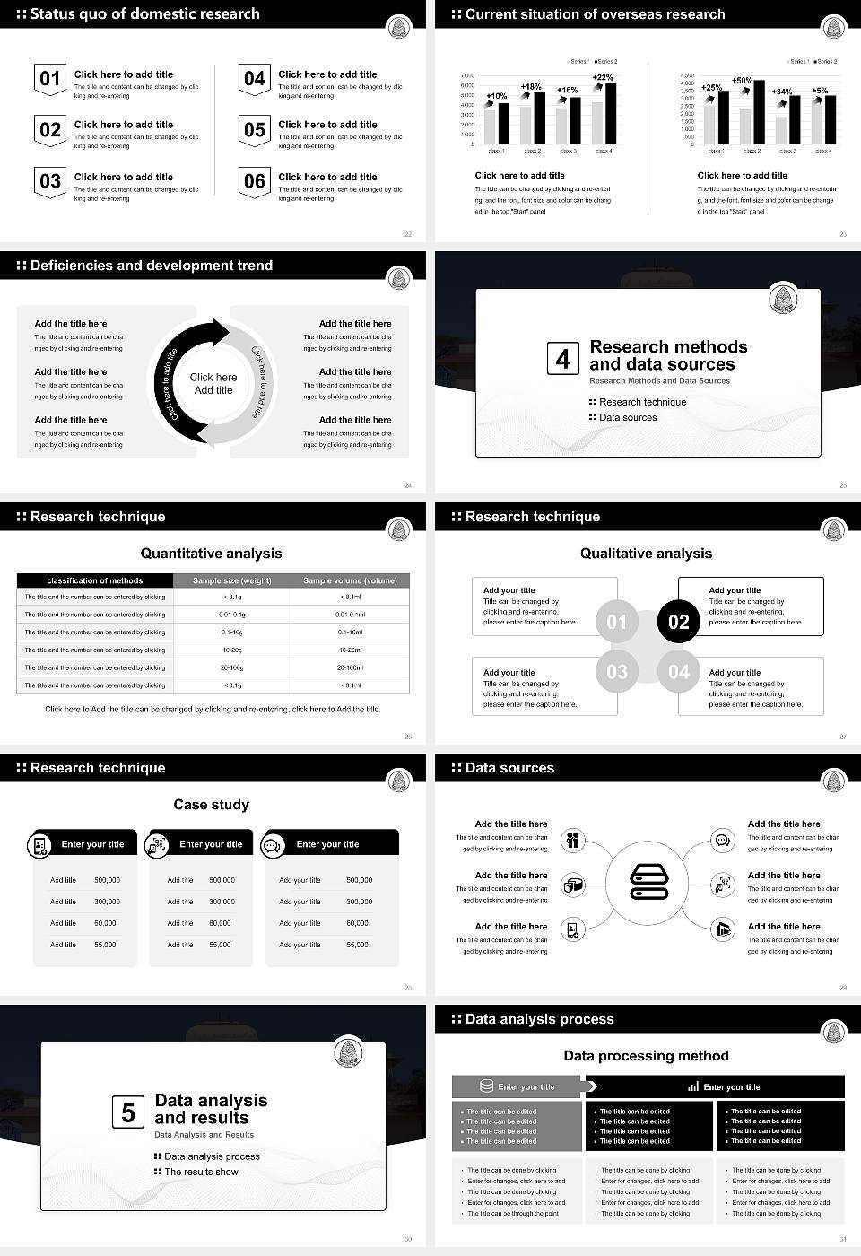 Janardan Rai Nagar Rajasthan Vidyapeeth Graduation Thesis Defense PPT Template16:9 ratio PPT effect preview image4