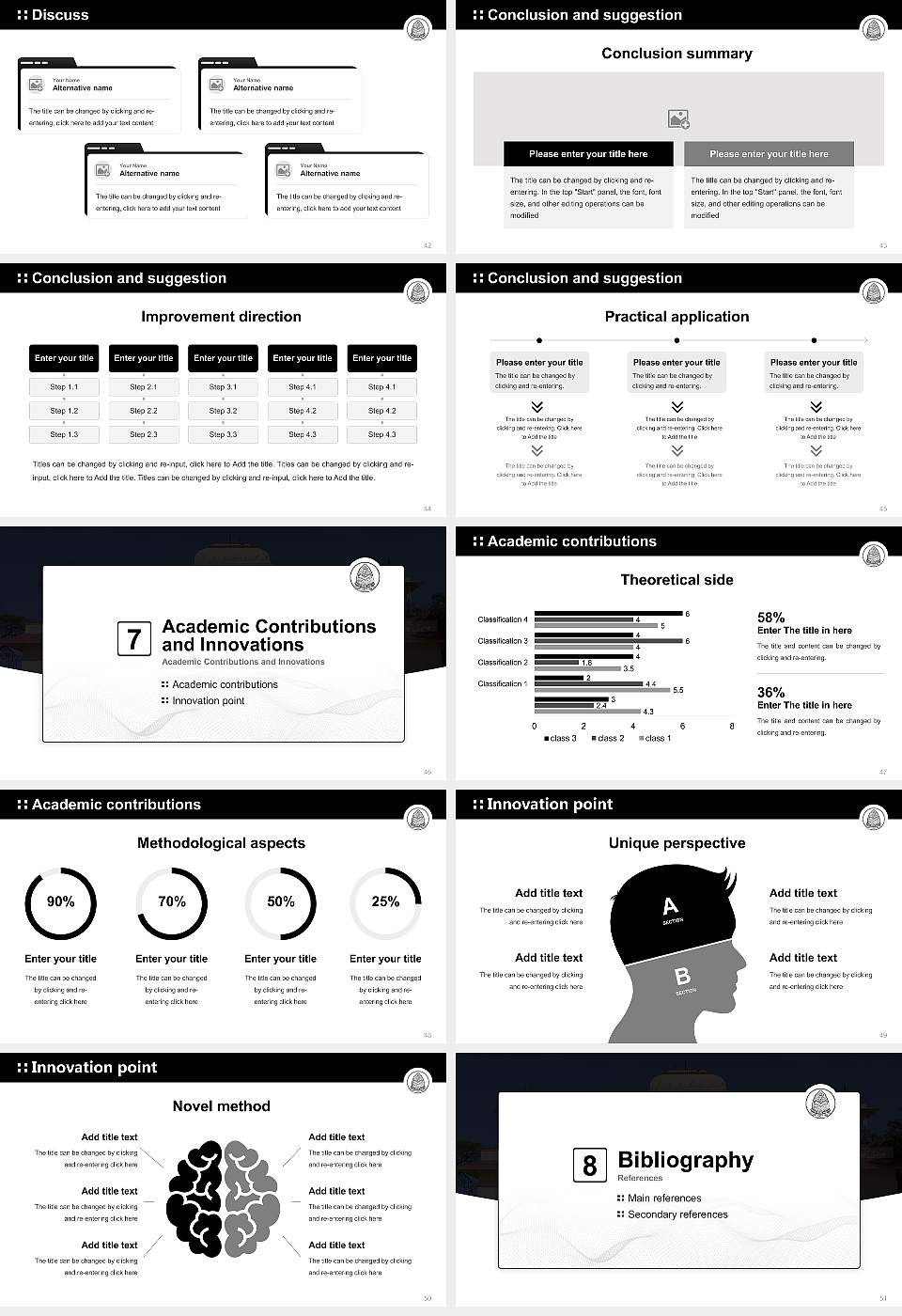 Janardan Rai Nagar Rajasthan Vidyapeeth Graduation Thesis Defense PPT Template16:9 ratio PPT effect preview image6
