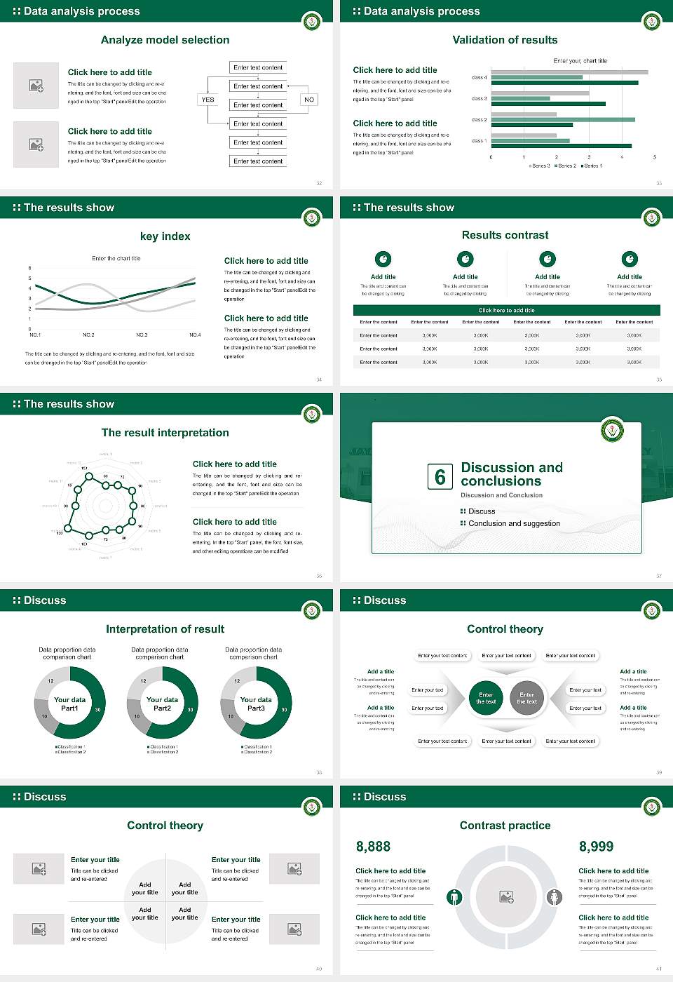 Jayoti Vidyapeeth Women ‘s University Graduation Thesis Defense PPT Template16:9 ratio PPT effect preview image5