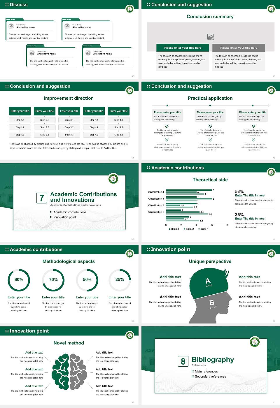 Jayoti Vidyapeeth Women ‘s University Graduation Thesis Defense PPT Template16:9 ratio PPT effect preview image6