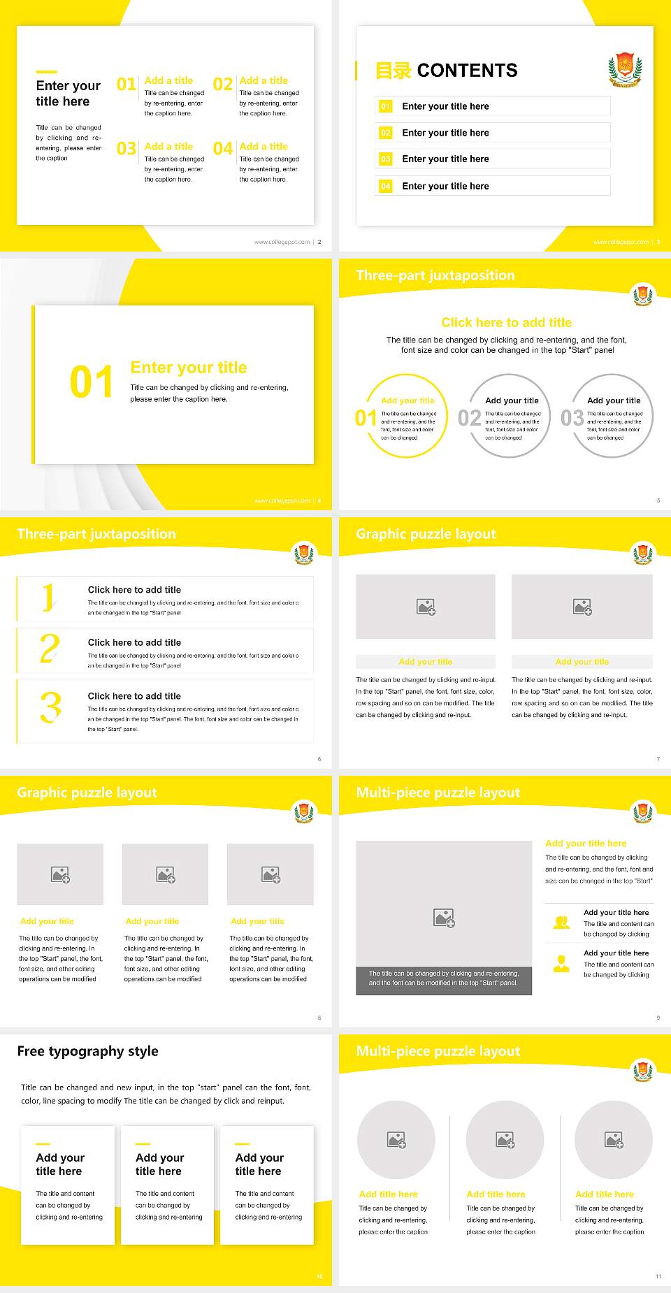Jaipur National University Academic Presentation/Research Findings Report PPT Template4:3 ratio PPT effect preview image2