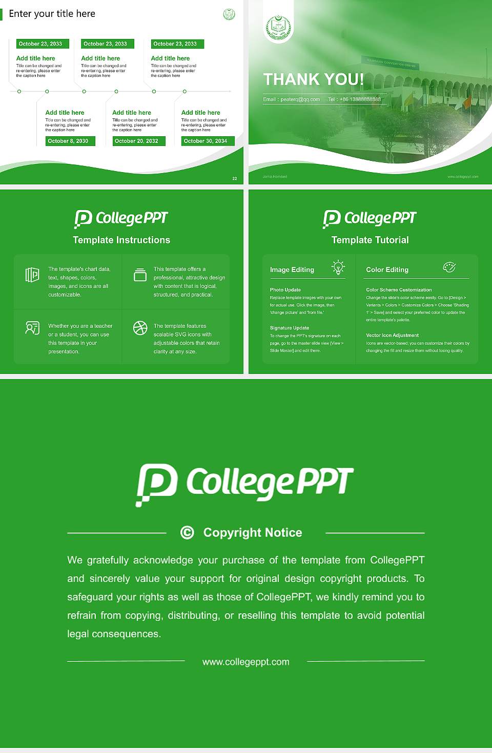 Jamia Hamdard Lecture Sharing and Networking Event PPT Template4:3 ratio PPT effect preview image4