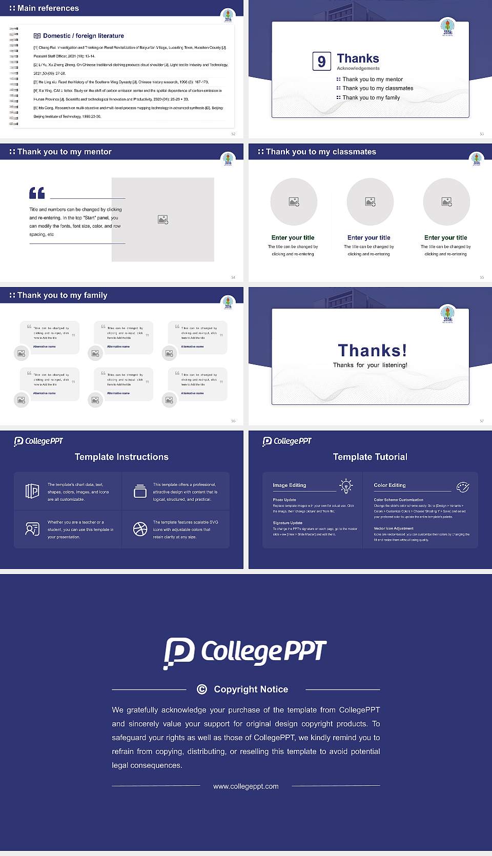 Jaypee Institute of Information Technology Graduation Thesis Defense PPT Template16:9 ratio PPT effect preview image7