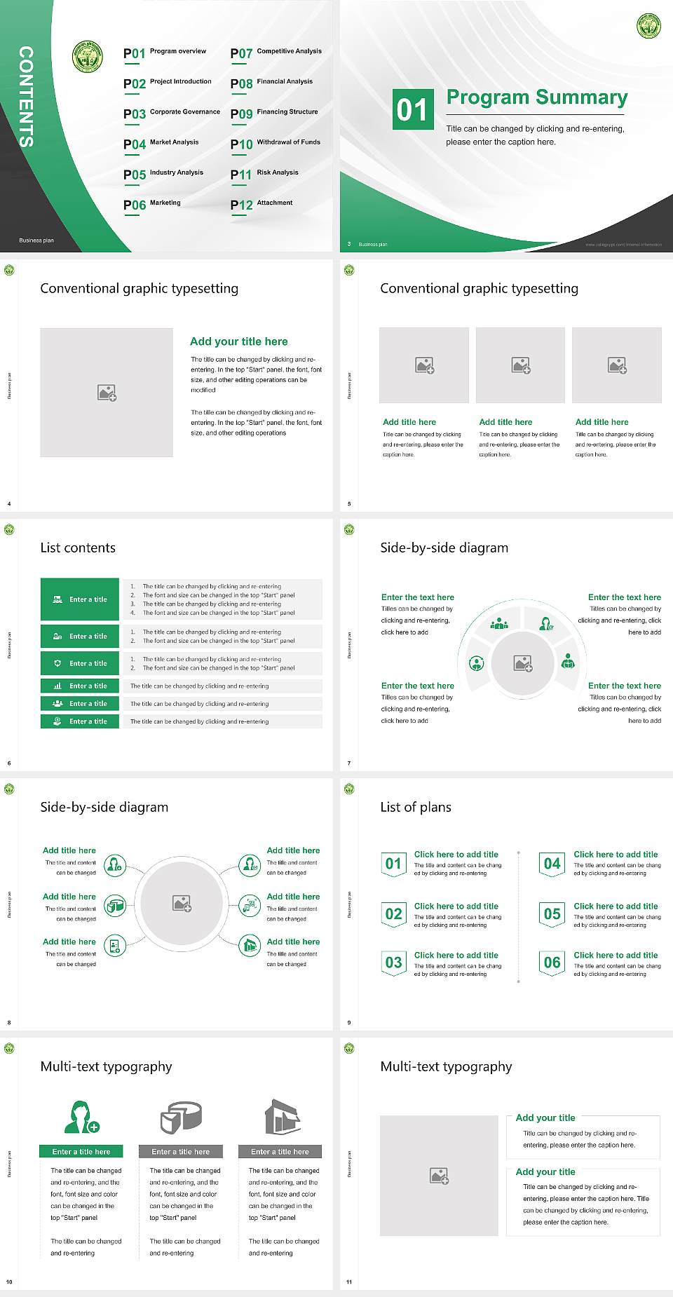 Jawaharlal Nehru Krishi Vishwavidyalaya Competition/Entrepreneurship Contest PPT Template4:3 ratio PPT effect preview image2