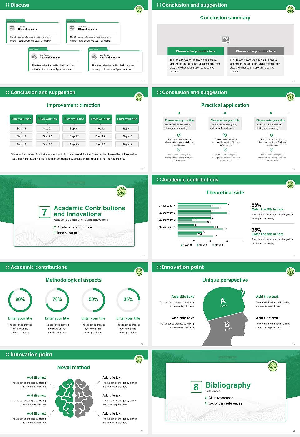 Jawaharlal Nehru Krishi Vishwavidyalaya Graduation Thesis Defense PPT Template16:9 ratio PPT effect preview image6