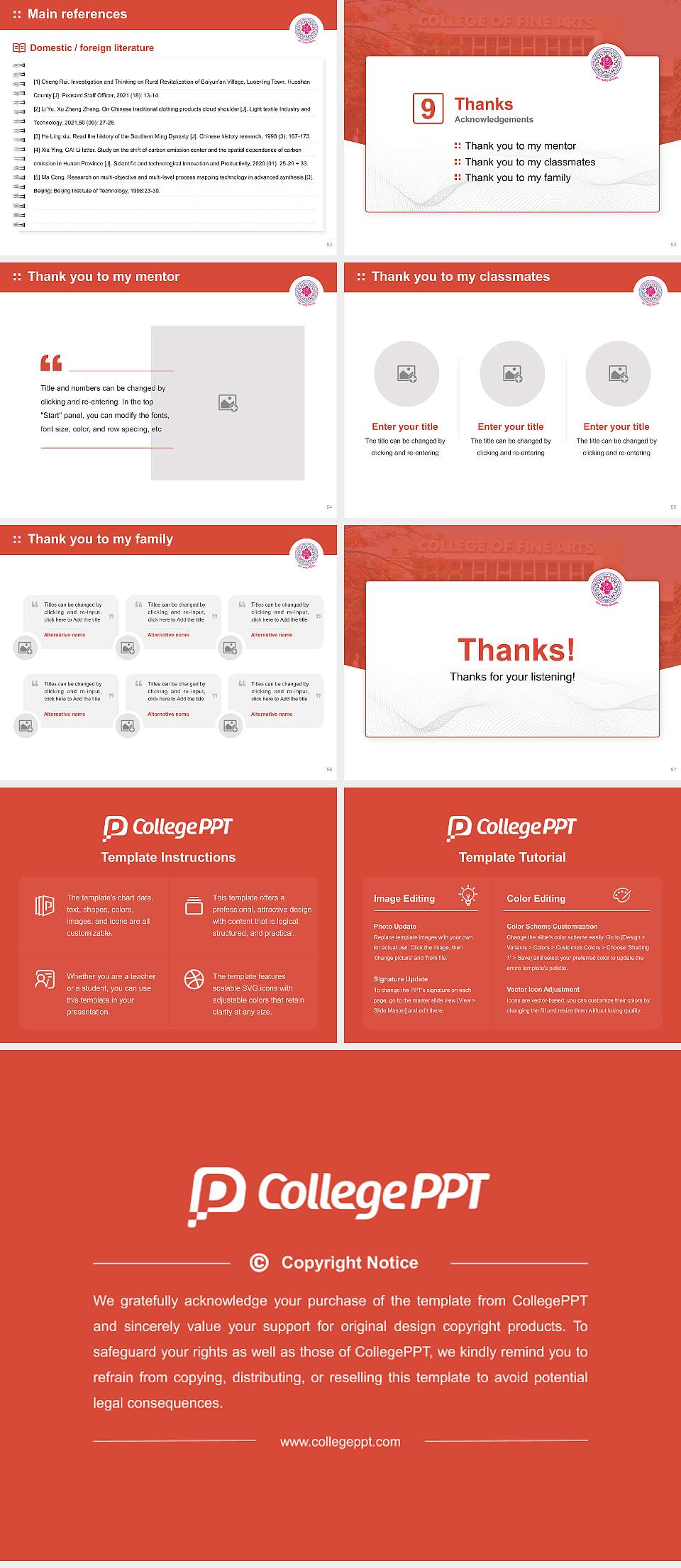 Jawaharlal Nehru Architecture and Fine Arts University Graduation Thesis Defense PPT Template4:3 ratio PPT effect preview image7
