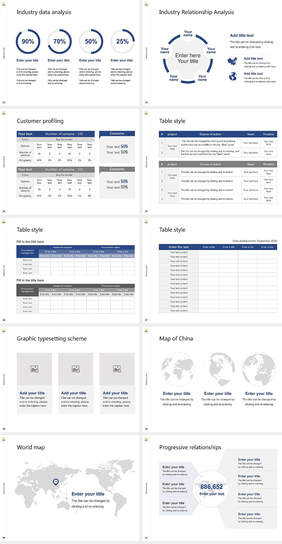 MATS University Competition/Entrepreneurship Contest PPT Template4:3 ratio PPT effect preview image5