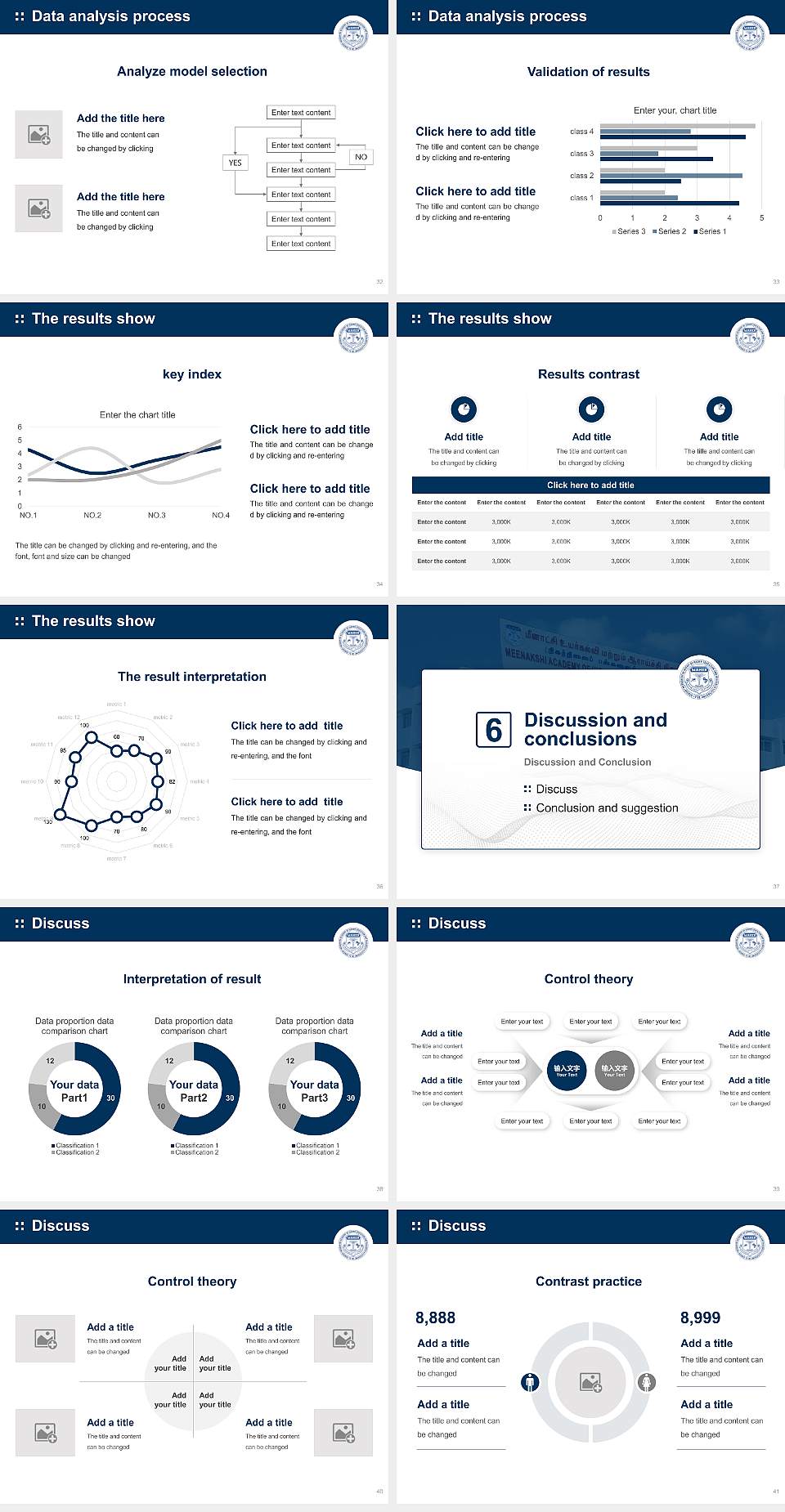 Meenakshi Academy of Higher Education and Research Graduation Thesis Defense PPT Template4:3 ratio PPT effect preview image5