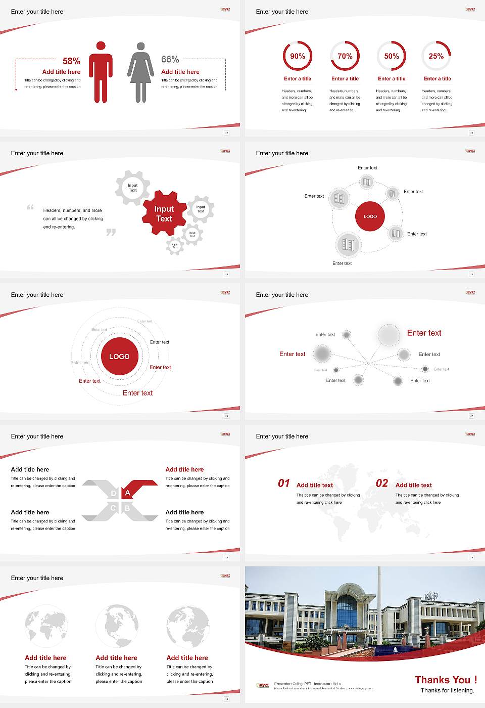 Manav Rachna International Institute of Research & Studies Course/Courseware Creation PPT Template16:9 ratio PPT effect preview image4