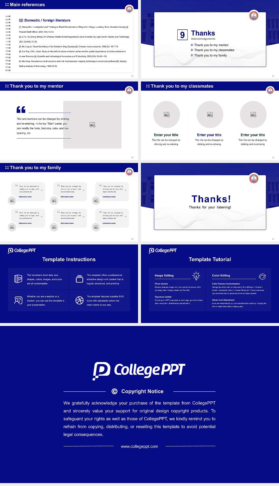 Maharaja Surajmal Brij University Graduation Thesis Defense PPT Template16:9 ratio PPT effect preview image7